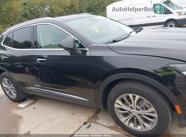 LRBAZLR48ND123674 2022 BUICK ENVISION Black უკანა სალონის ხედი