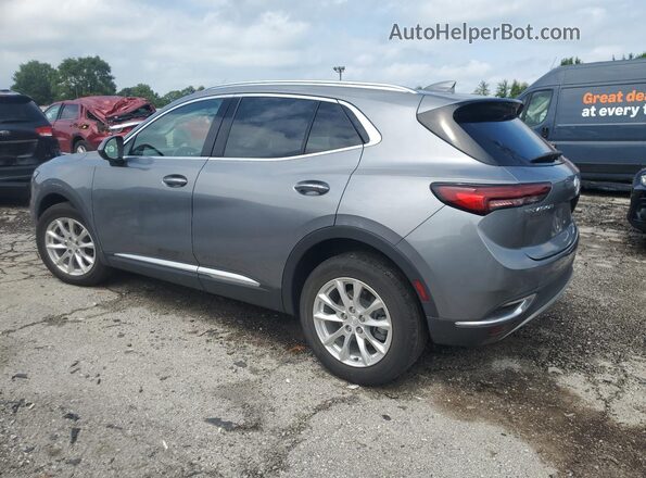 LRBAZLR49MD083359 2021 BUICK ENVISION Gray Հետևի ձախ