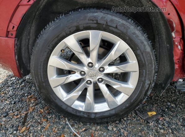 LRBFX1SA4JD080946 2018 BUICK ENVISION Red 