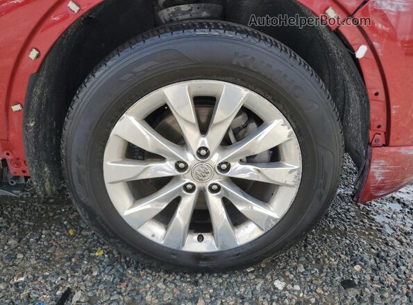 LRBFX1SA4JD080946 2018 BUICK ENVISION Red 