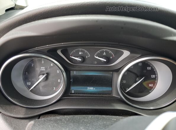 LRBFX1SA6LD165399 2020 BUICK ENVISION Black Սարքավորումների վահանակի տեսք