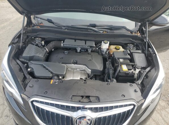 LRBFX1SAXLD098631 2020 BUICK ENVISION Charcoal Vista interior trasera