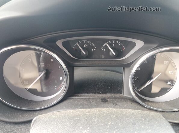 LRBFX1SAXLD098631 2020 BUICK ENVISION Charcoal Vista del cuadro de instrumentos