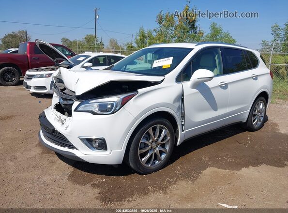 LRBFX2SA1LD156406 2020 BUICK ENVISION Белый Передняя левая четверть