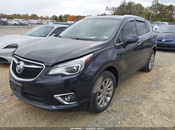 LRBFX2SA6LD030980 2020 BUICK ENVISION Black Vista tres cuartos delantera izquierda