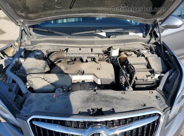 LRBFX2SA8LD157925 2020 BUICK ENVISION Gray Vista del compartimento del motor