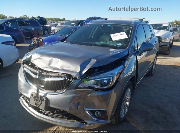 LRBFX2SAXLD200208 2020 BUICK ENVISION Gray Vista tres cuartos delantera izquierda