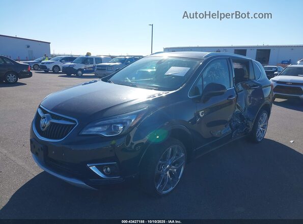 LRBFX3SX4LD080030 2020 BUICK ENVISION Black Vista tres cuartos delantera izquierda