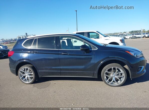 LRBFX3SX4LD080030 2020 BUICK ENVISION Black Vista interior trasera