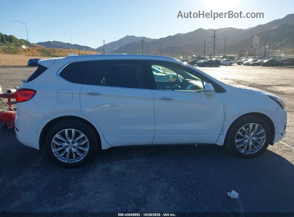 LRBFX4SX3LD170663 2020 BUICK ENVISION White Vista interior trasera