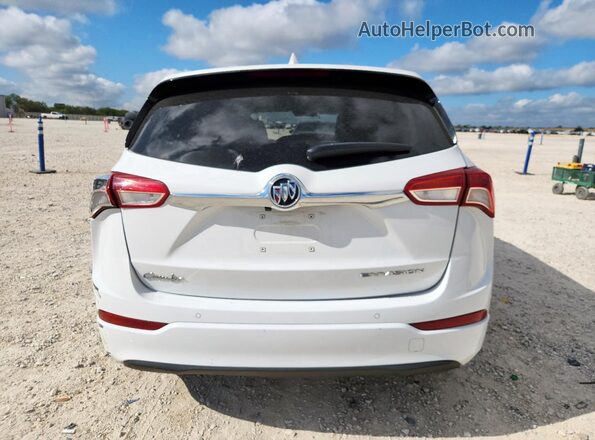 LRBFXASA1LD227355 2020 BUICK ENVISION White Հետևի տեսք