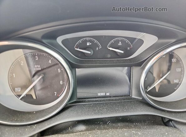 LRBFXASA1LD227355 2020 BUICK ENVISION White Սարքավորումների վահանակի տեսք