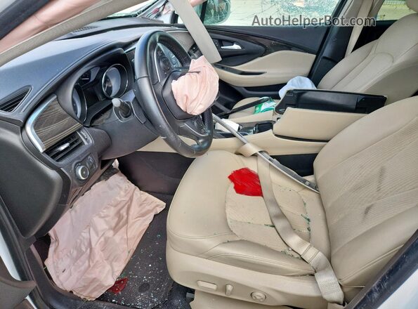 LRBFXASA1LD227355 2020 BUICK ENVISION White Սալոնի դիմացի տեսք