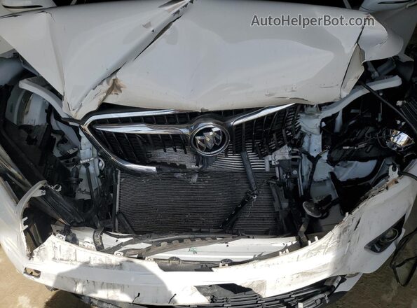 LRBFXASA7LD208681 2020 BUICK ENVISION White Vista del compartimento del motor