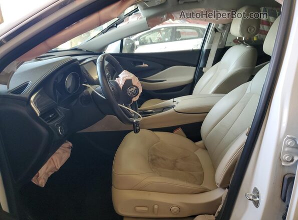 LRBFXASA7LD208681 2020 BUICK ENVISION White Vista interior delantera