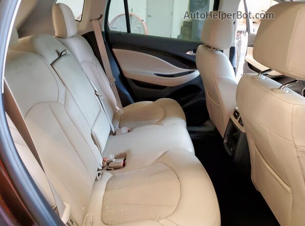 LRBFXBSA0LD140326 2020 BUICK ENVISION Коричневый Вид задних сидений