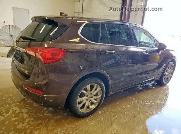 LRBFXBSA0LD140326 2020 BUICK ENVISION Коричневый Задняя правая четверть