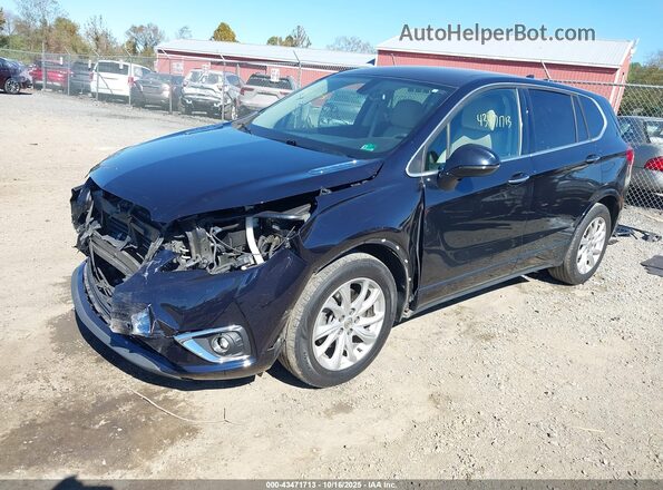 LRBFXBSA1LD059996 2020 BUICK ENVISION Blue Առջևի ձախ երեք քառորդ տեսարան