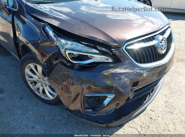 LRBFXBSA4LD198469 2020 BUICK ENVISION Brown წინა ხედი