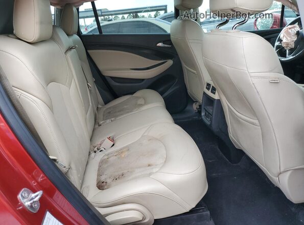 LRBFXBSA5LD016732 2020 BUICK ENVISION Red Rear interior view