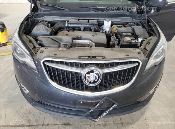 LRBFXBSA5LD093715 2020 BUICK ENVISION Black Engine compartment view