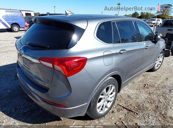 LRBFXBSA5LD129371 2020 BUICK ENVISION Gray Trasero derecho