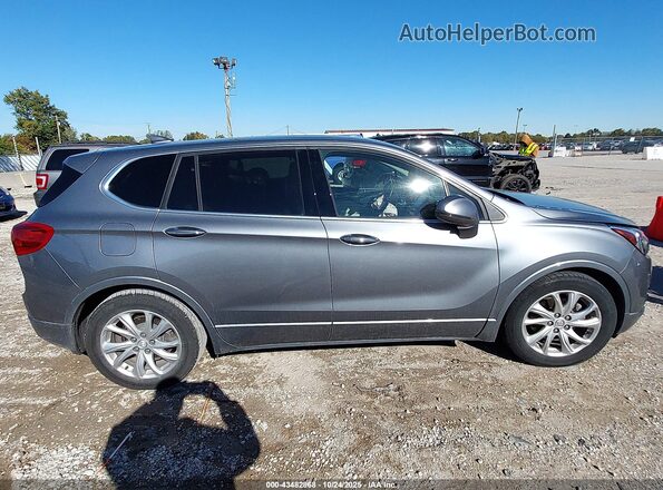 LRBFXBSA5LD129371 2020 BUICK ENVISION Gray Vista interior trasera