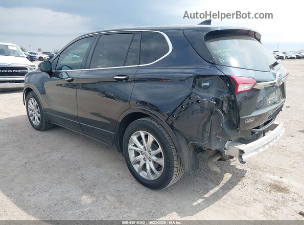 LRBFXBSAXLD155173 2020 BUICK ENVISION Black Задня ліва чверть