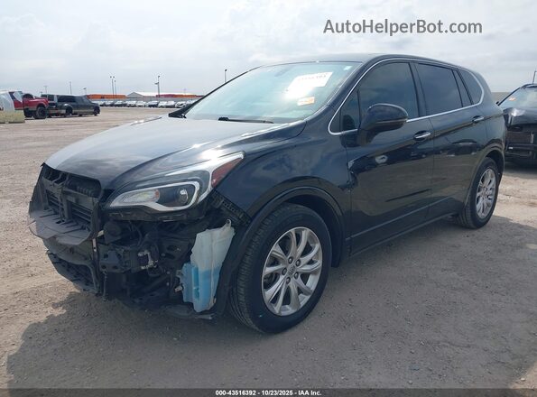 LRBFXBSAXLD155173 2020 BUICK ENVISION Black Передня ліва чверть