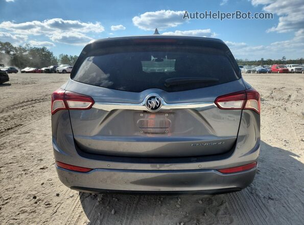 LRBFXCSA0LD034089 2020 BUICK ENVISION Gray Vista trasera
