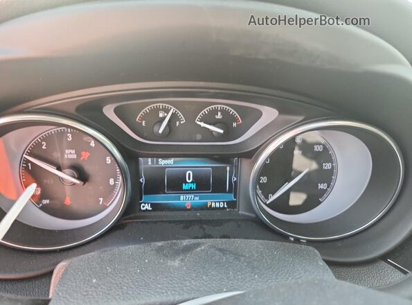 LRBFXCSA0LD034089 2020 BUICK ENVISION Gray Vista del cuadro de instrumentos