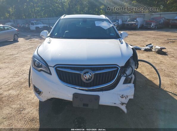 LRBFXCSA1LD088839 2020 BUICK ENVISION White Вид задньої частини салону