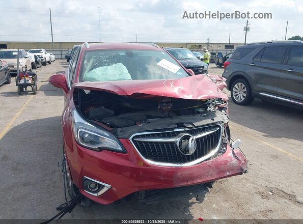 LRBFXCSA7LD128387 2020 BUICK ENVISION Red Vista del cuadro de instrumentos