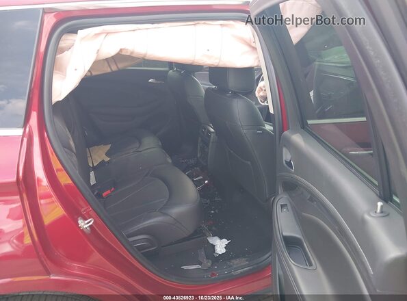 LRBFXCSA7LD128387 2020 BUICK ENVISION Red Vista de la etiqueta del VIN