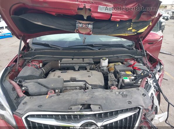 LRBFXCSA7LD128387 2020 BUICK ENVISION Red Vista trasera