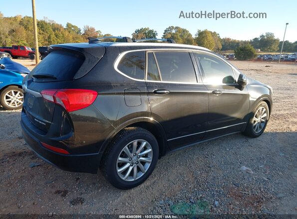 LRBFXCSA8KD025719 2019 BUICK ENVISION Черный Задняя правая четверть