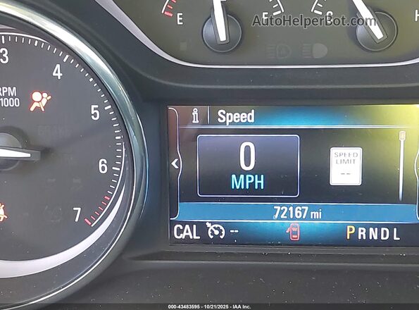 LRBFXCSA8KD025719 2019 BUICK ENVISION Черный 