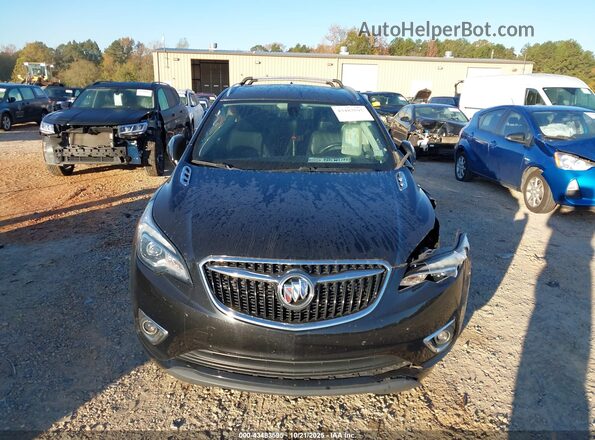 LRBFXCSA8KD025719 2019 BUICK ENVISION Черный Вид задней части салона