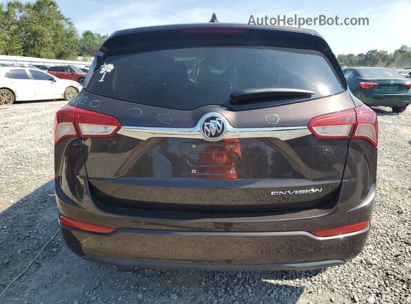 LRBFXCSA8LD229549 2020 BUICK ENVISION Brown უკანა ხედი