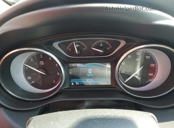 LRBFXCSA8LD229549 2020 BUICK ENVISION Brown ხელსაწყოთა პანელის ხედი