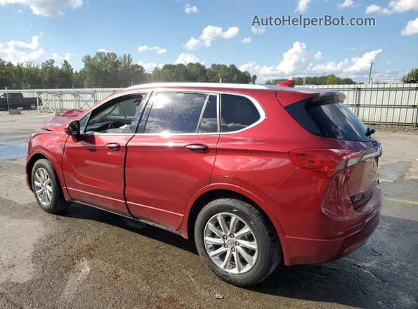 LRBFXCSAXLD124429 2020 BUICK ENVISION Red Trasero izquierdo