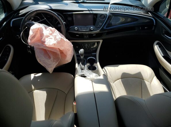 LRBFXCSAXLD124429 2020 BUICK ENVISION Red Vista del salpicadero