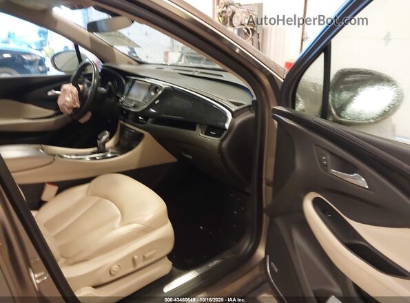 LRBFXESXXGD211494 2016 BUICK ENVISION Brown Вид салону спереду