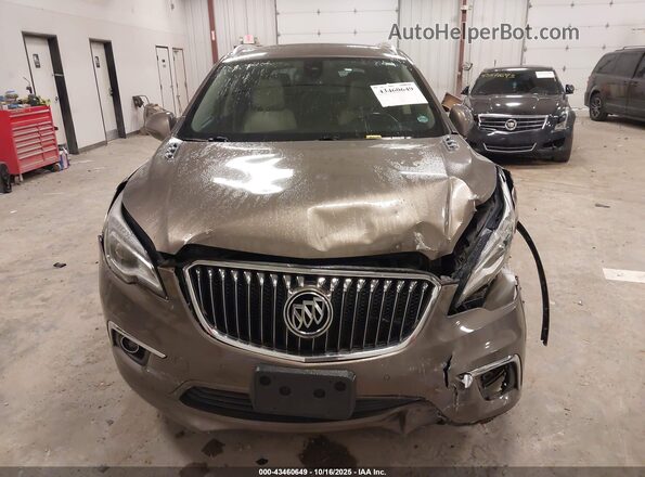 LRBFXESXXGD211494 2016 BUICK ENVISION Brown Вид щитка приладів