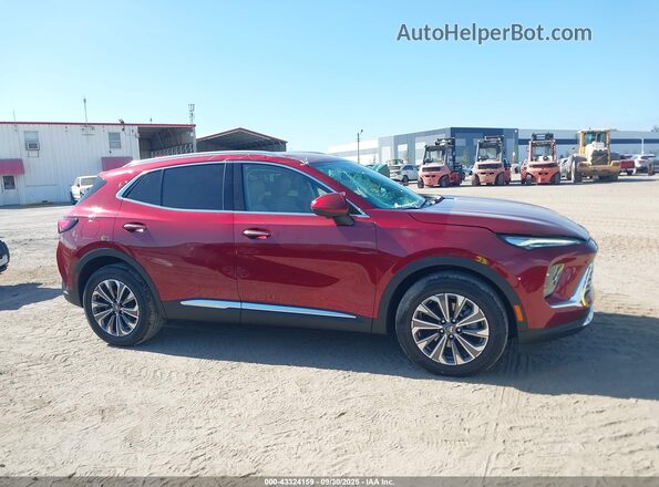LRBFZME40RD049495 2024 BUICK ENVISION Red Սալոնի 360 աստիճան տեսք