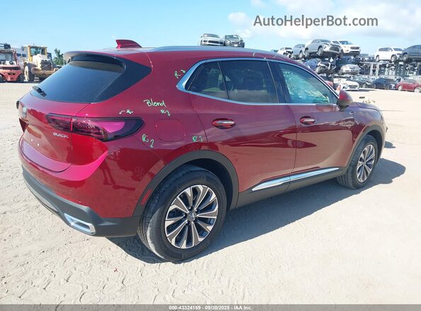 LRBFZME40RD049495 2024 BUICK ENVISION Red Հետևի աջ