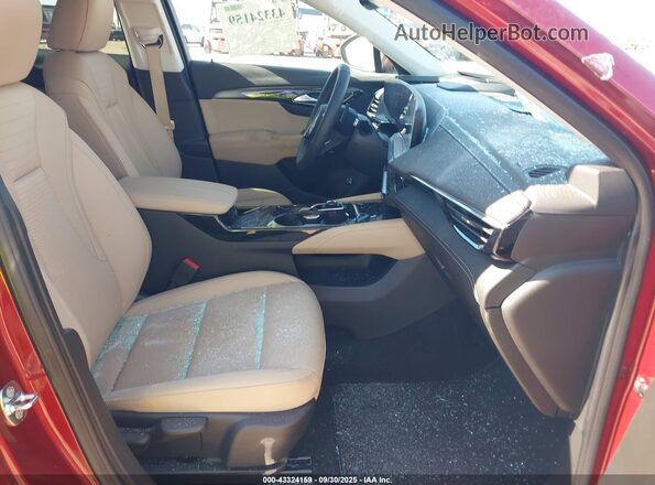 LRBFZME40RD049495 2024 BUICK ENVISION Red Սալոնի դիմացի տեսք