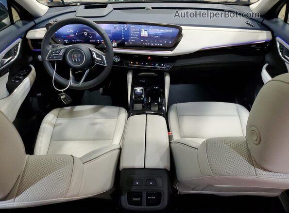 LRBFZME49SD015013 2025 BUICK ENVISION Blue Dashboard view