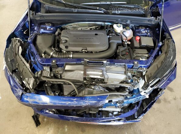 LRBFZME49SD015013 2025 BUICK ENVISION Blue Engine compartment view