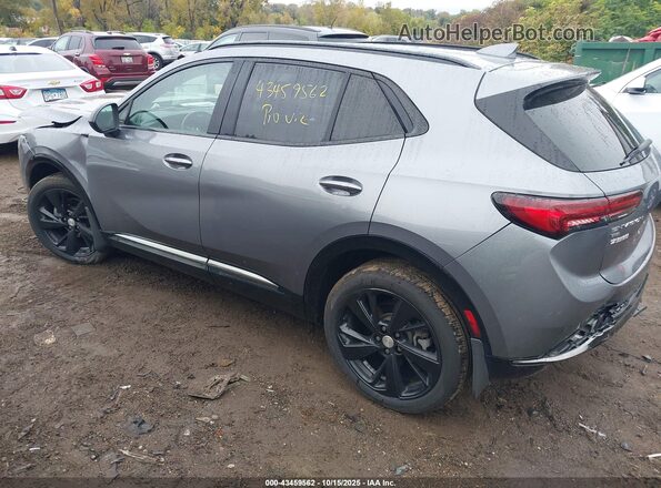 LRBFZMR40MD048124 2021 BUICK ENVISION Gray Tył lewy